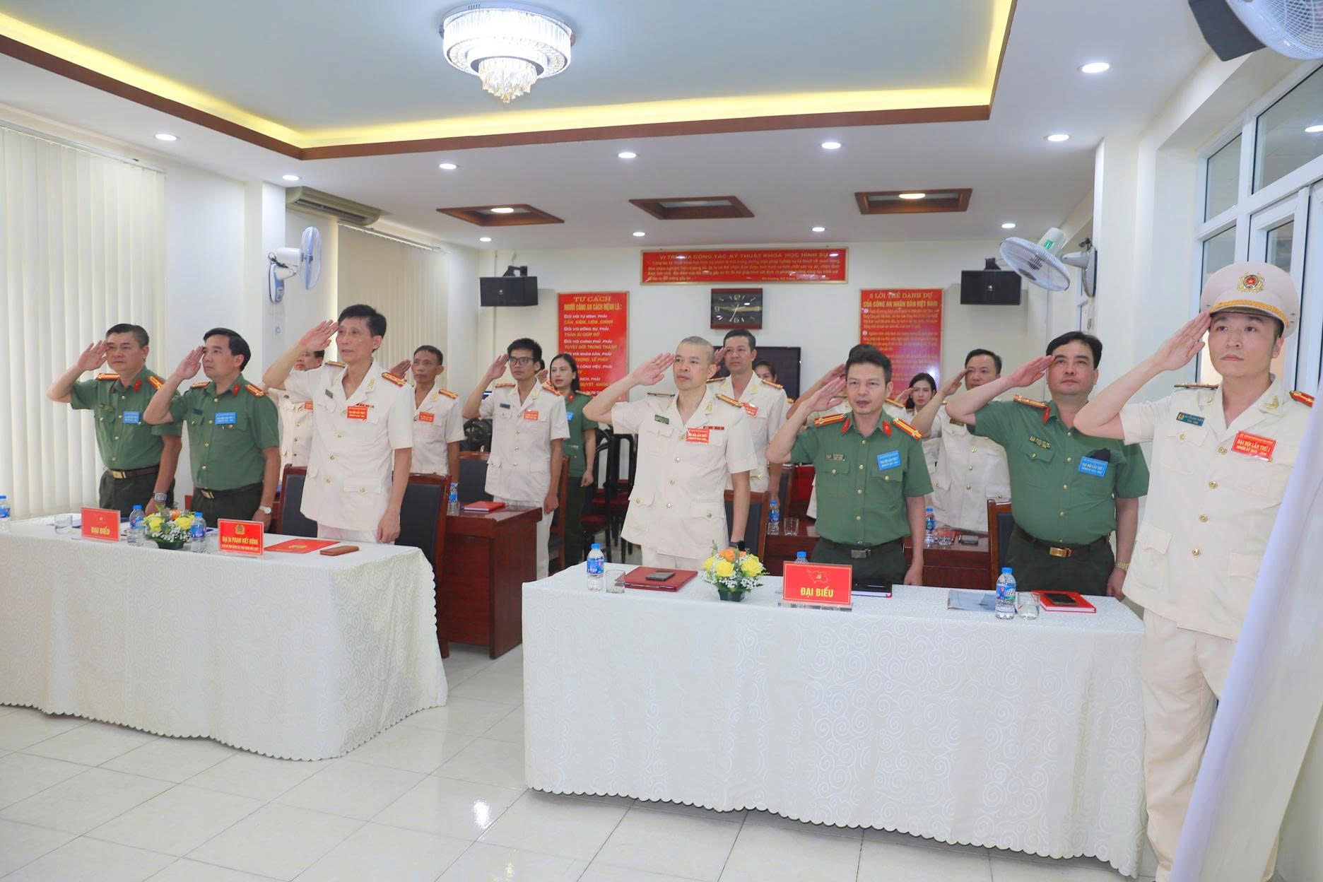 Cơ quan Ủy ban kiểm tra Đảng ủy CATP: Tổ chức Đại hội chi bộ lần thứ 1, nhiệm kỳ 2025 – 2030